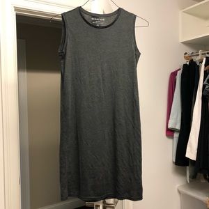 NWOT Grey Lux Drape Muscle Tank Dress l Everlane